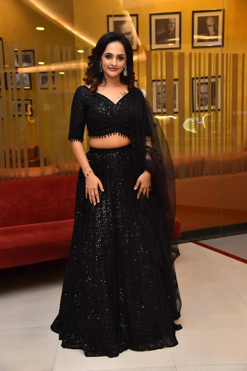 Telugu Actress Jyothi Rai Purvaj at A Master Piece Movie Launch Event